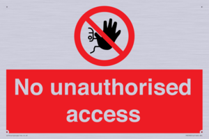 No unauthorised access